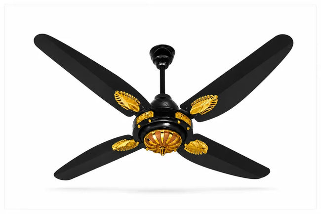 Antique Fancy 4 Bladed Fan Hover Image